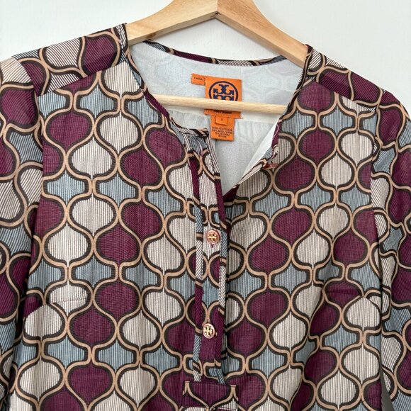 Tory Burch Wool Blend Shift Dress - Picture 4 of 6